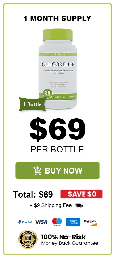 GlucoRelief-1-bottle-price-just $69 Only!